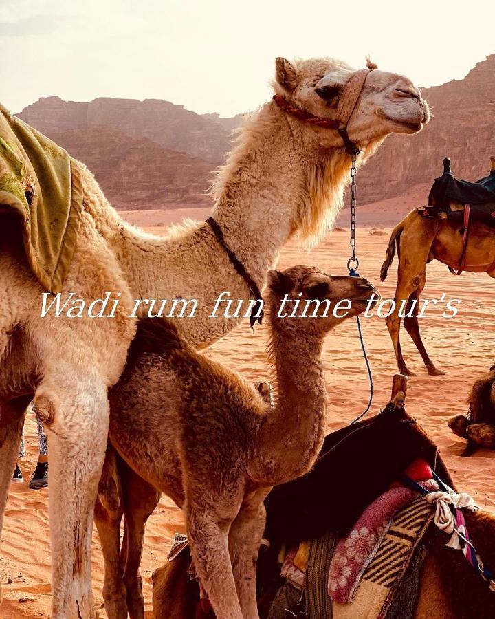 Wadi Rum Fun Time Tour'S Zewnętrze zdjęcie